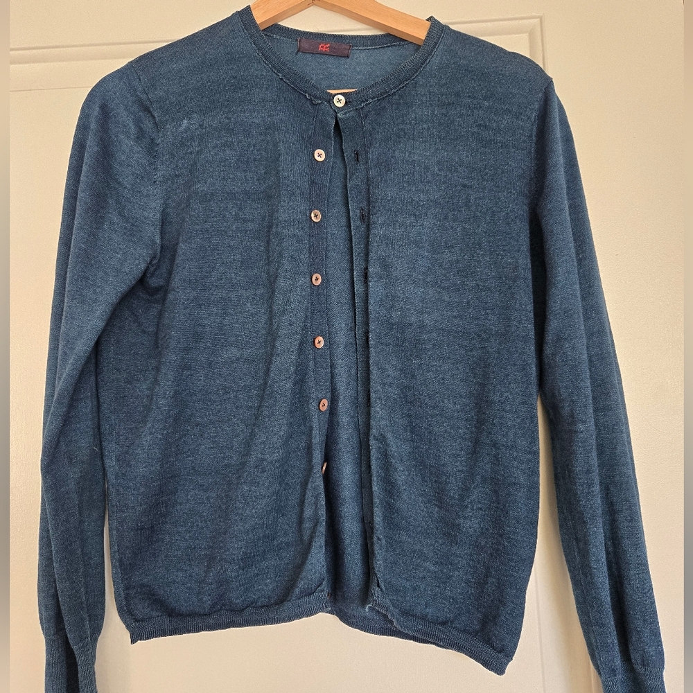 45rpm Indigo Cardigan 3